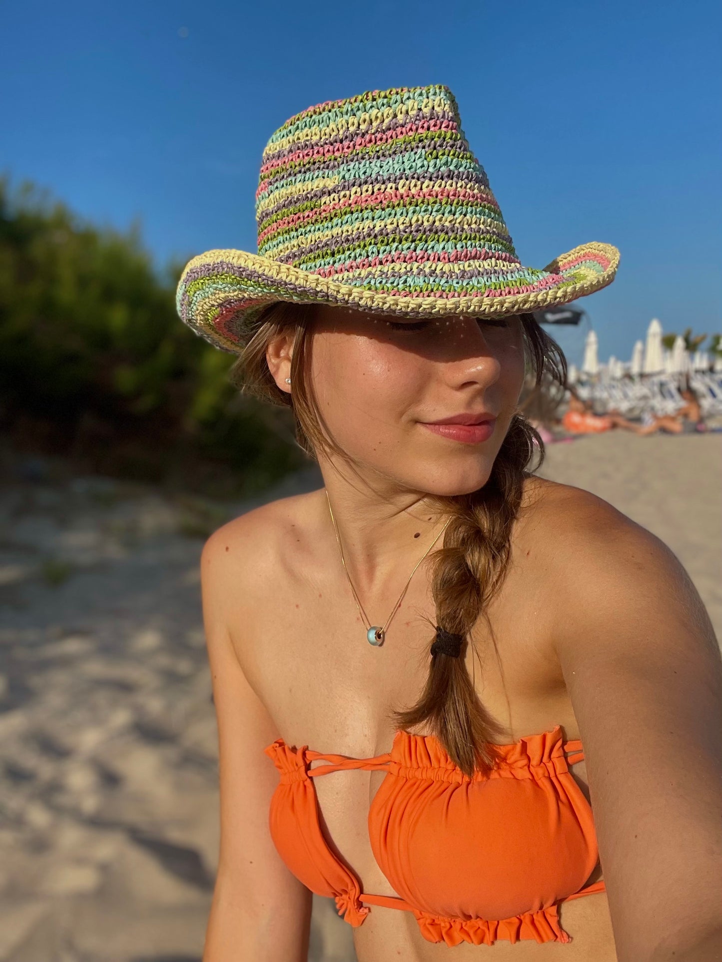 Knitted Hat “Cotton Candy”