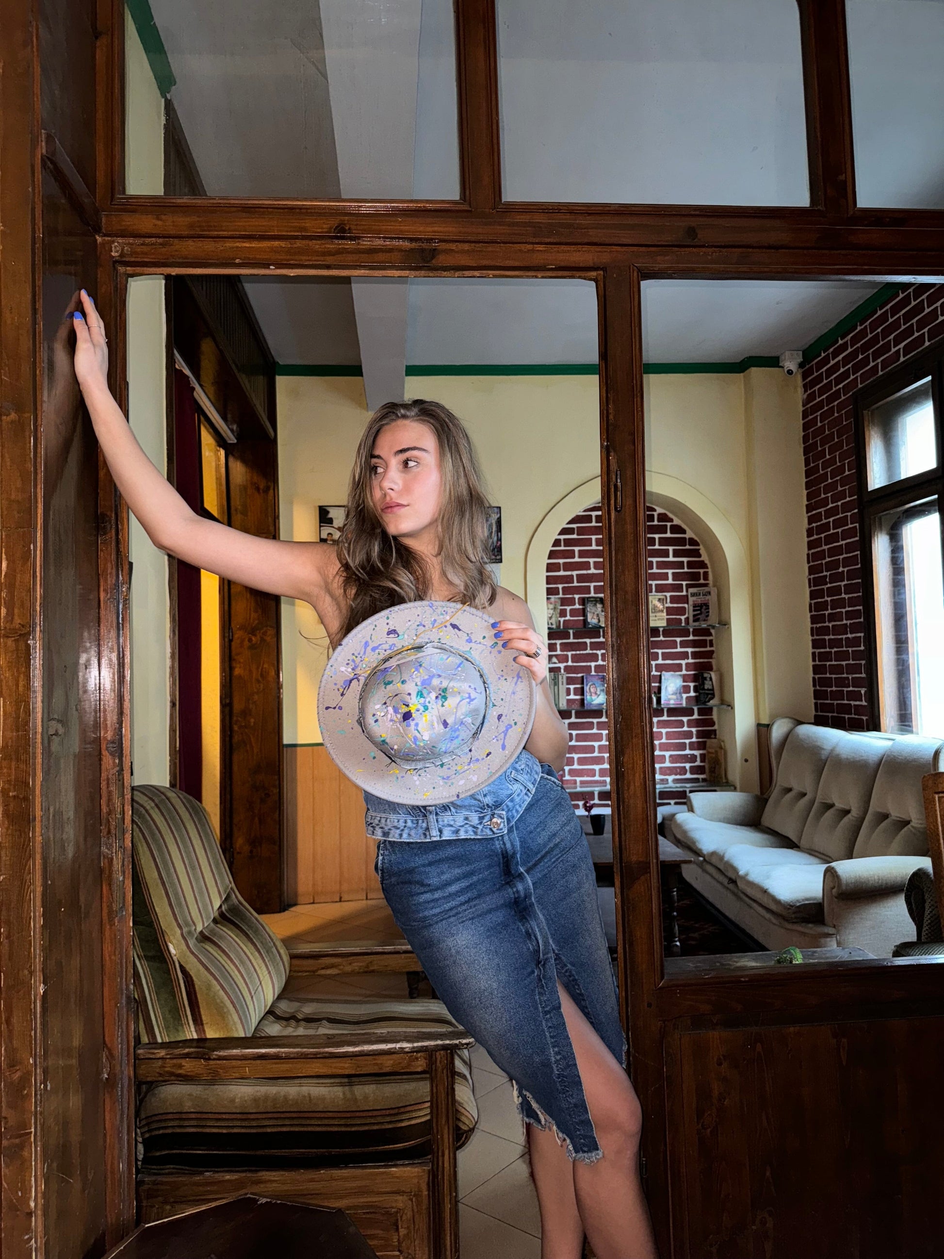 Федора “Denim Match vol. 2” Fedora madhatter