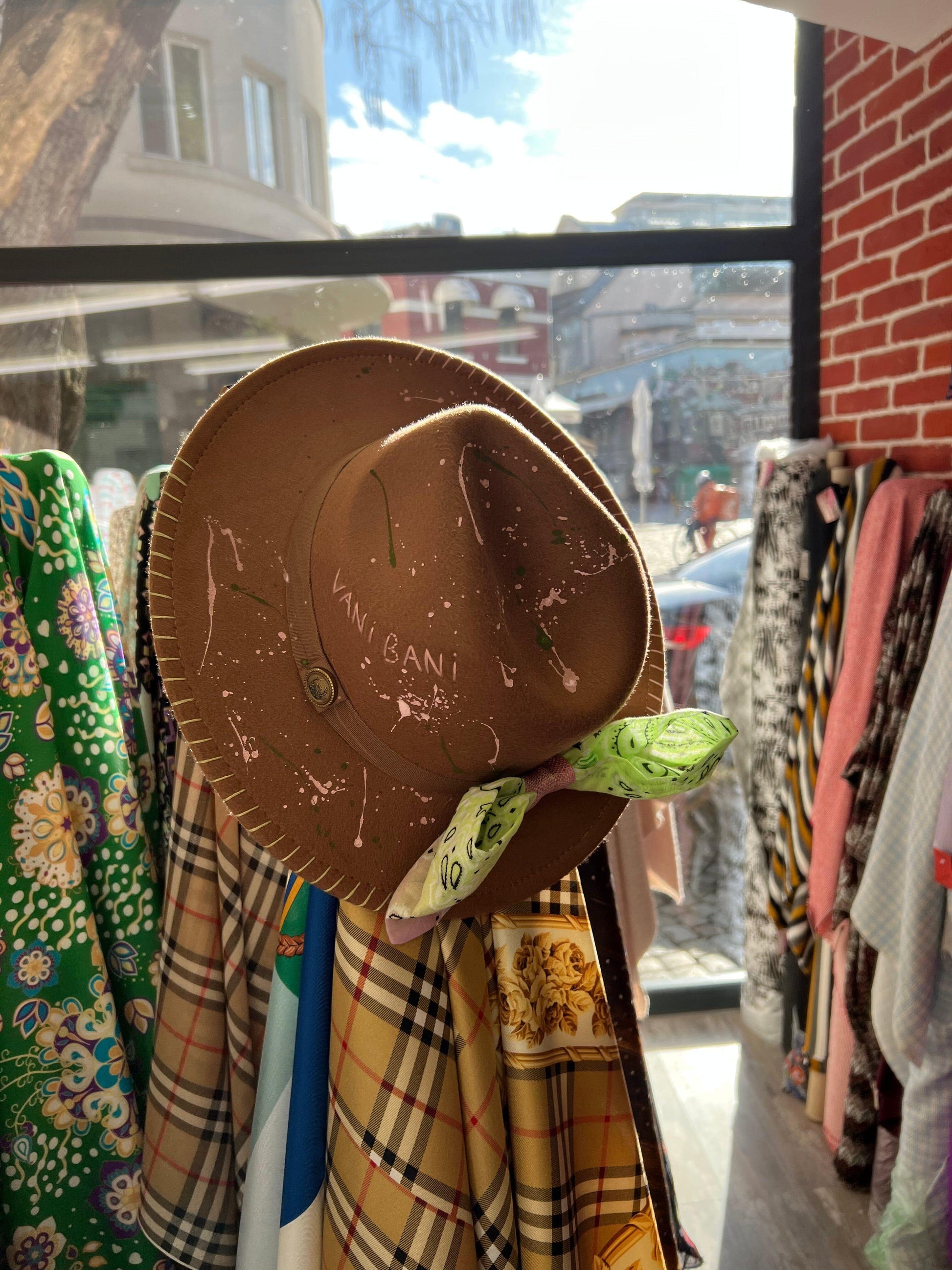 Федора "Matcha Cappuccino" Ludata Shapkarka