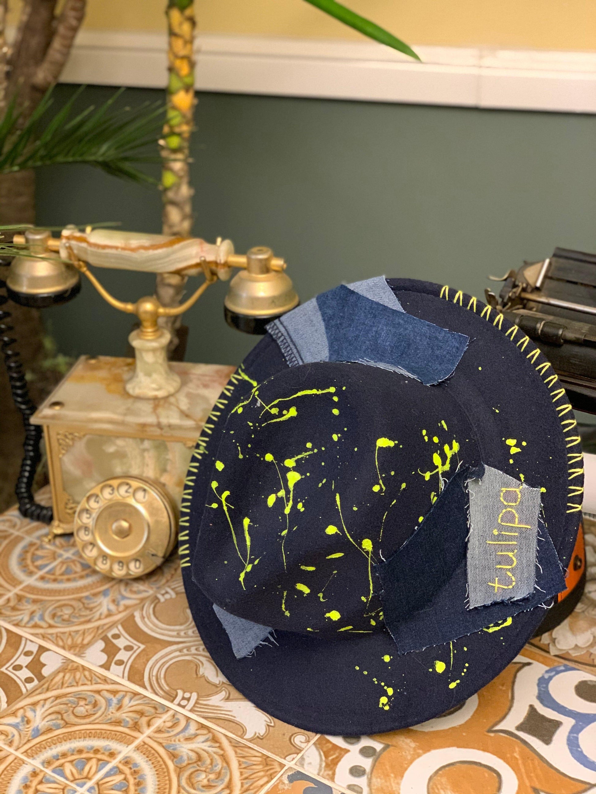 Федора "Neon & DENIM" Ludata Shapkarka