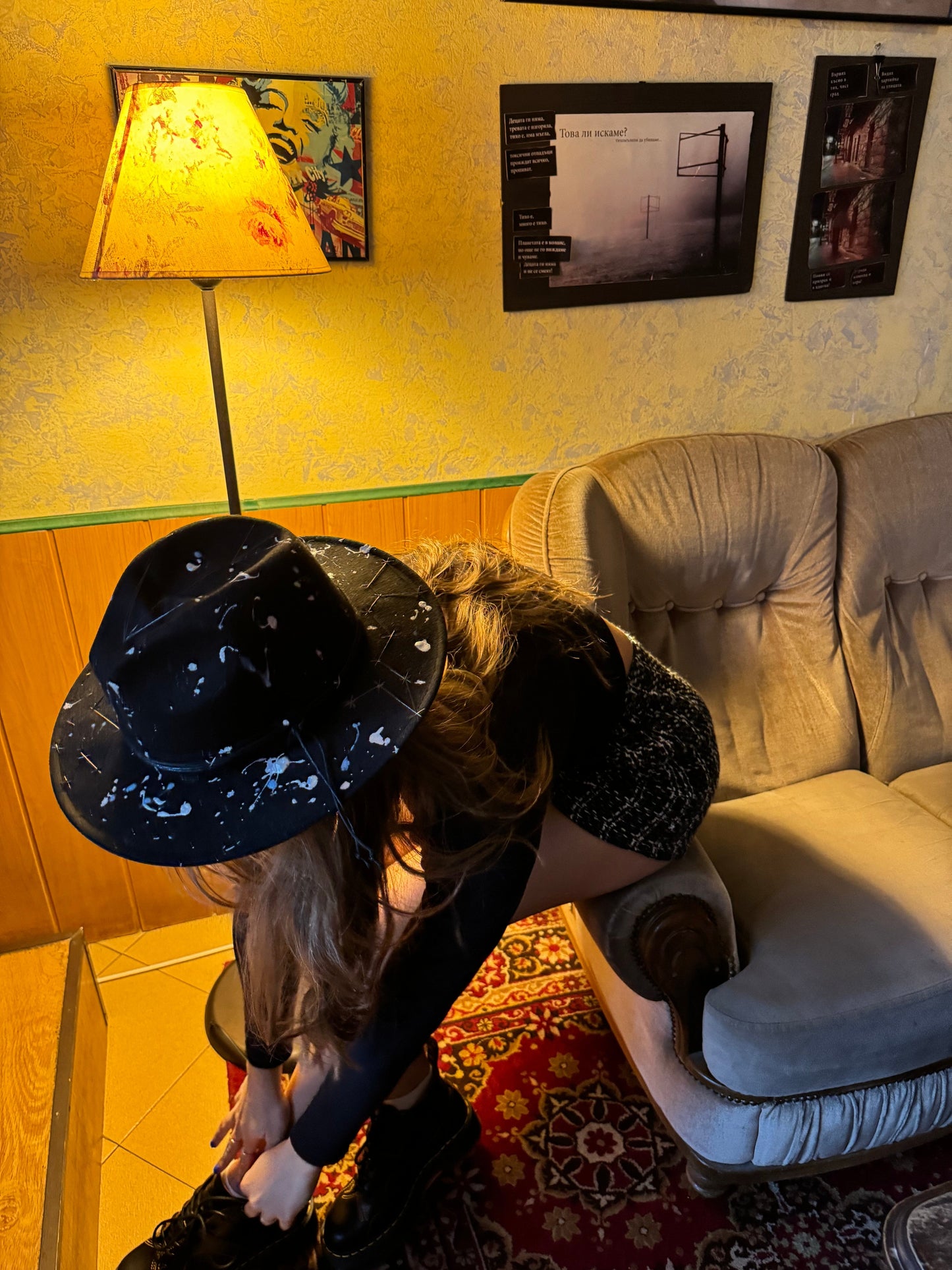 Федора “Silver Splash” Fedora madhatter