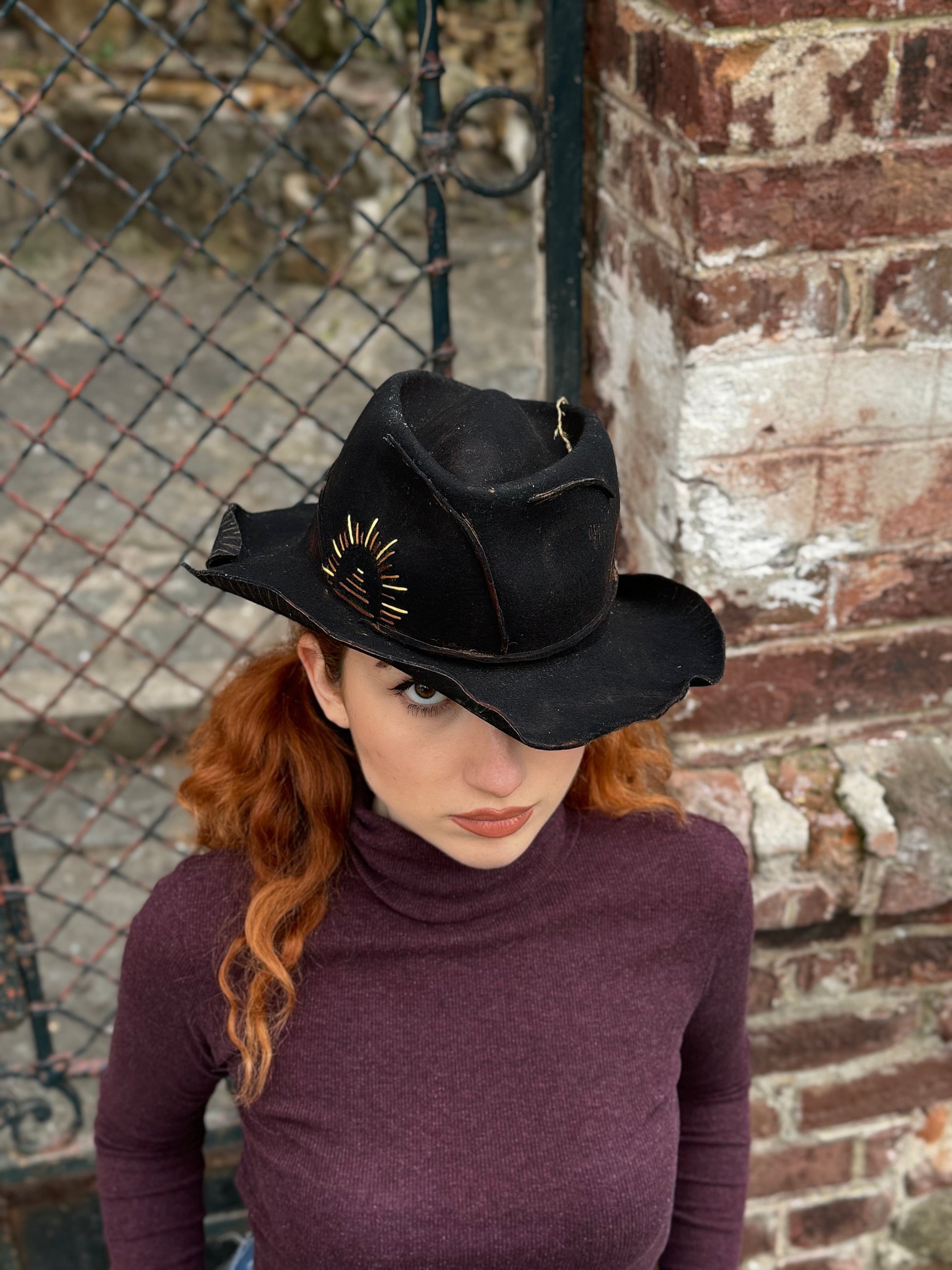 Мъжка Федора “Flames” madhatter