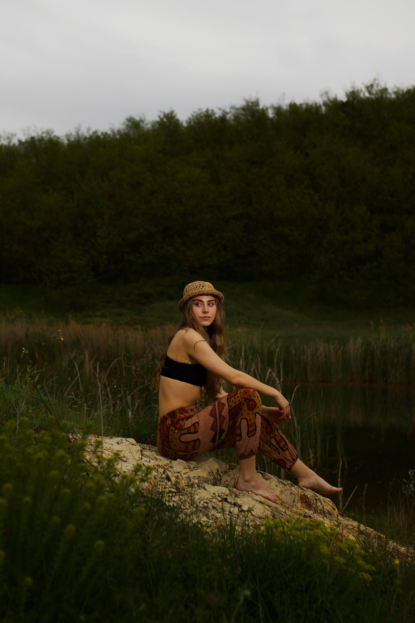 Плетена лятна шапка "Cute Fisherman" madhatter