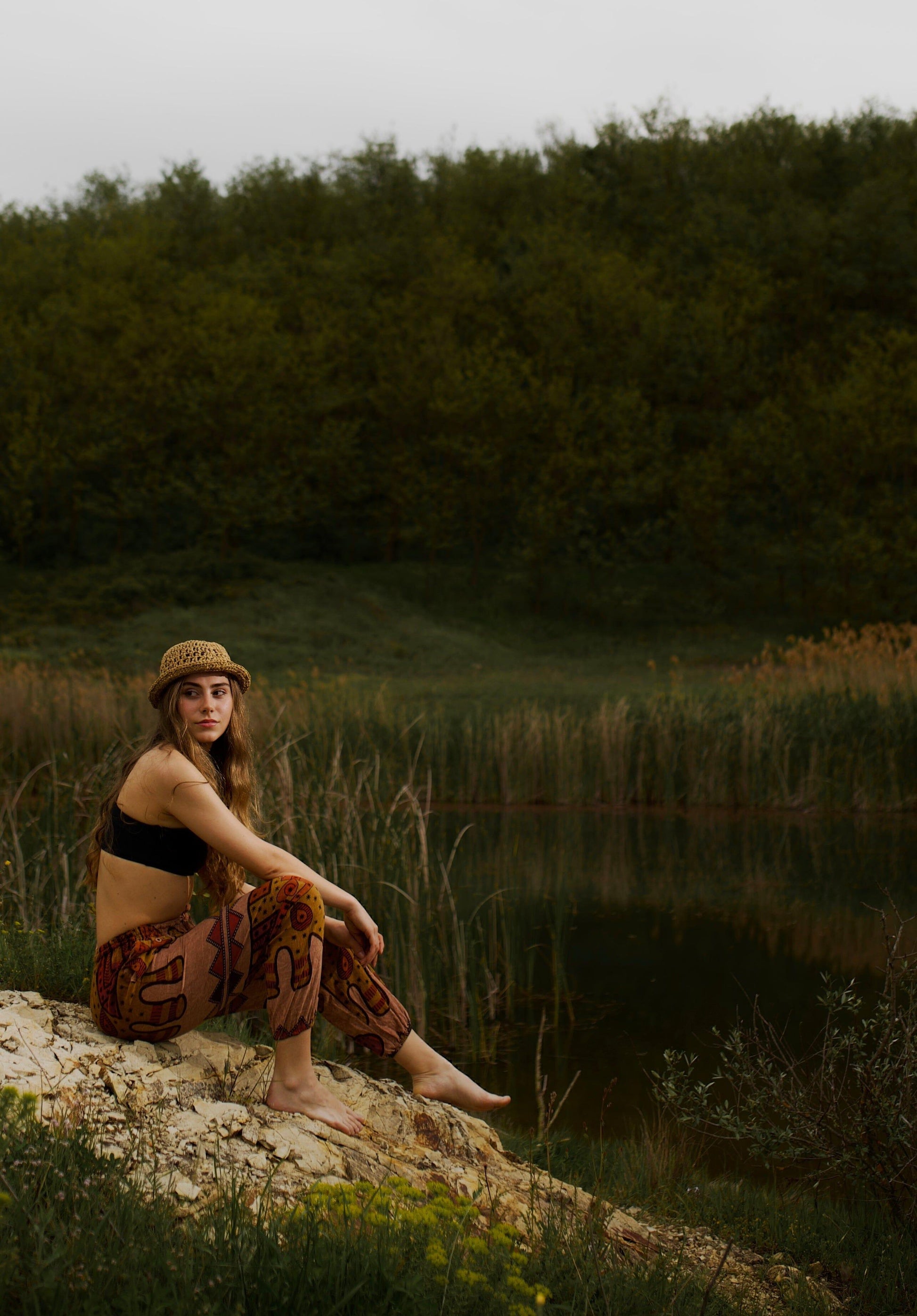 Плетена лятна шапка "Cute Fisherman" madhatter