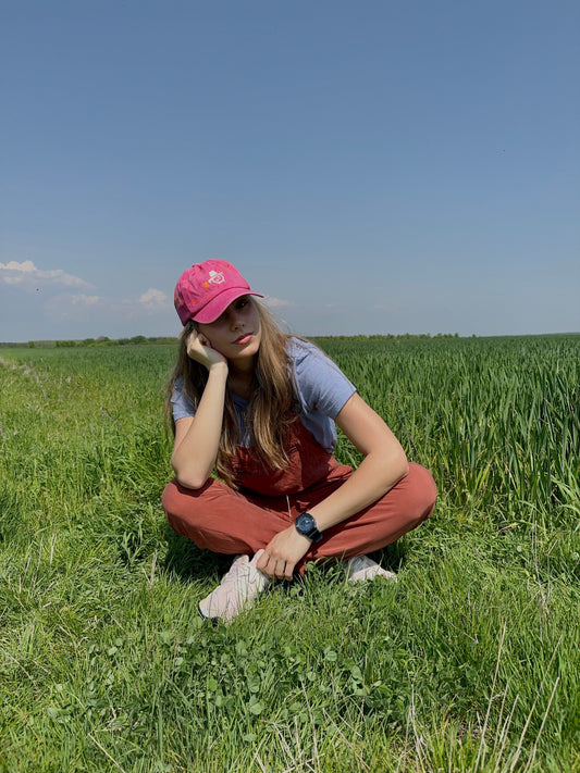 Шапка с Козирка - PINK MAD CAP Ludata Shapkarka