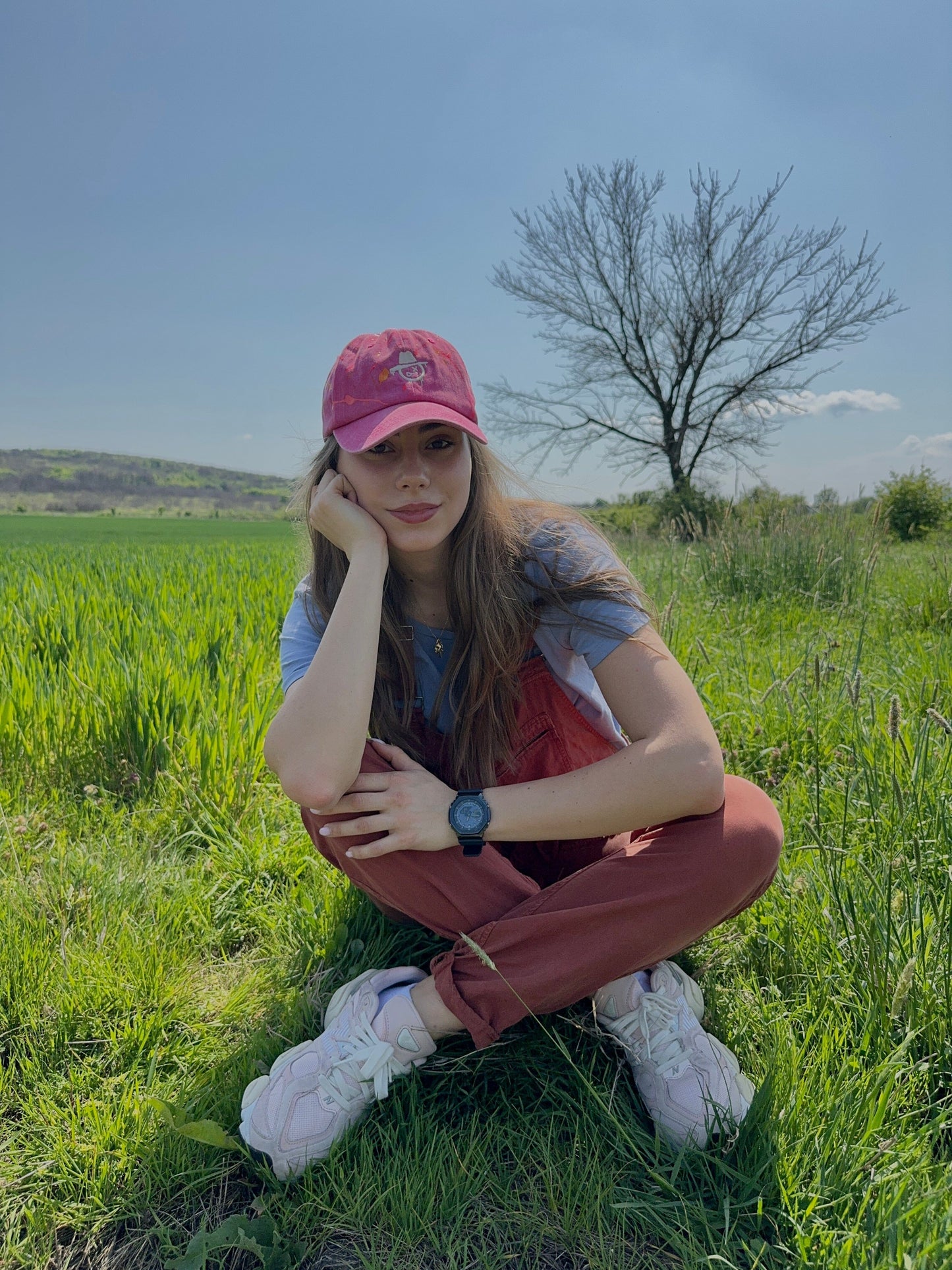 Шапка с Козирка - PINK MAD CAP Ludata Shapkarka