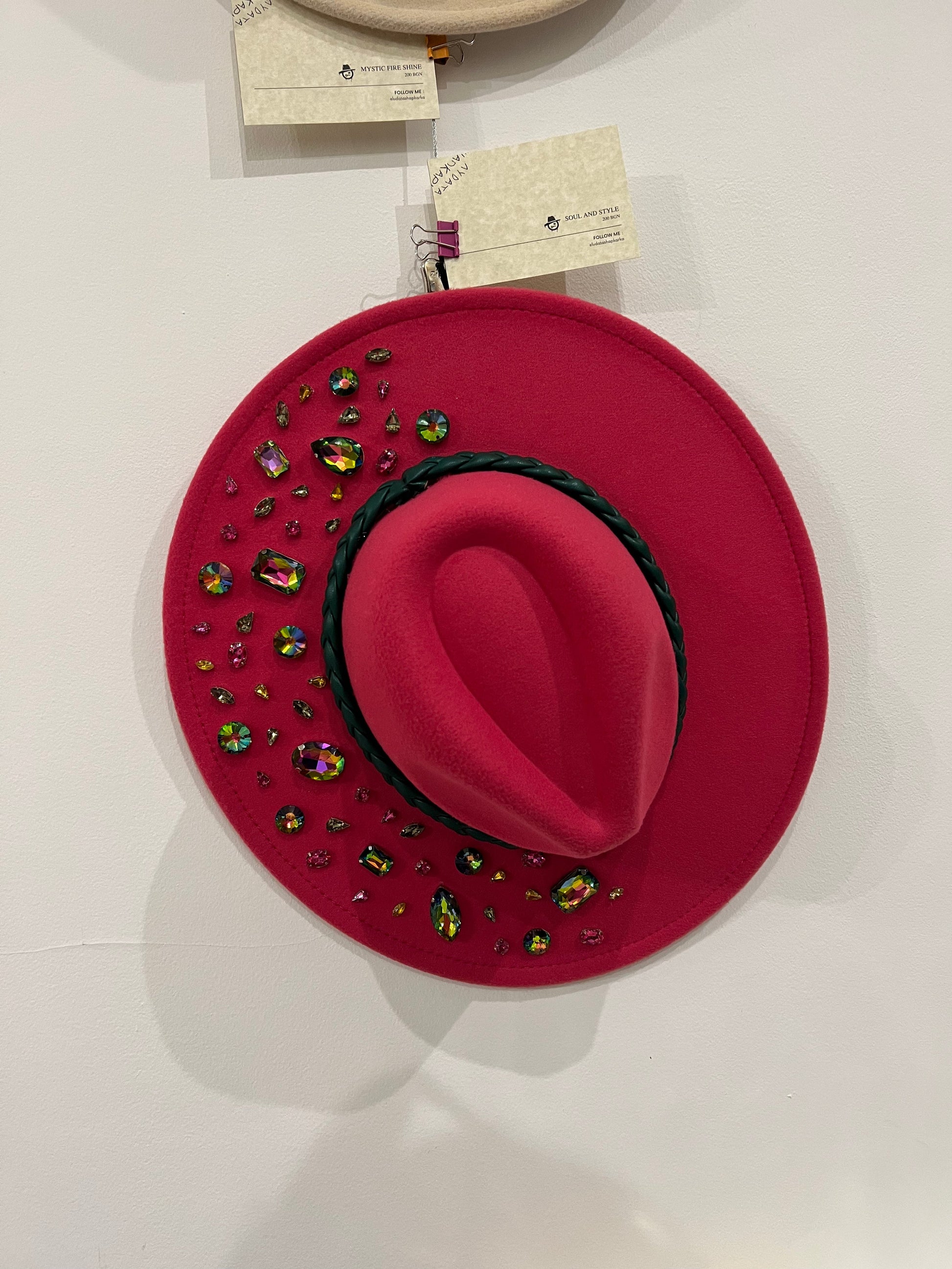 Широка федора "Mystic Fire Topaz" Ludata Shapkarka
