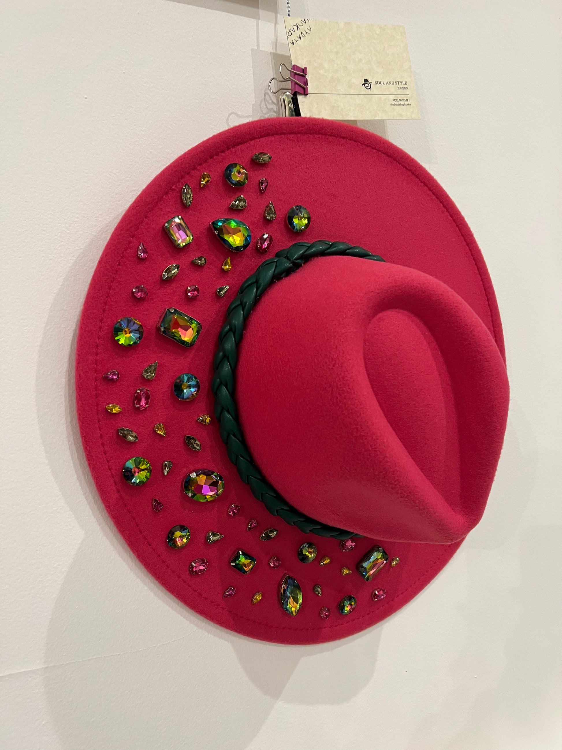 Широка федора "Mystic Fire Topaz" Ludata Shapkarka