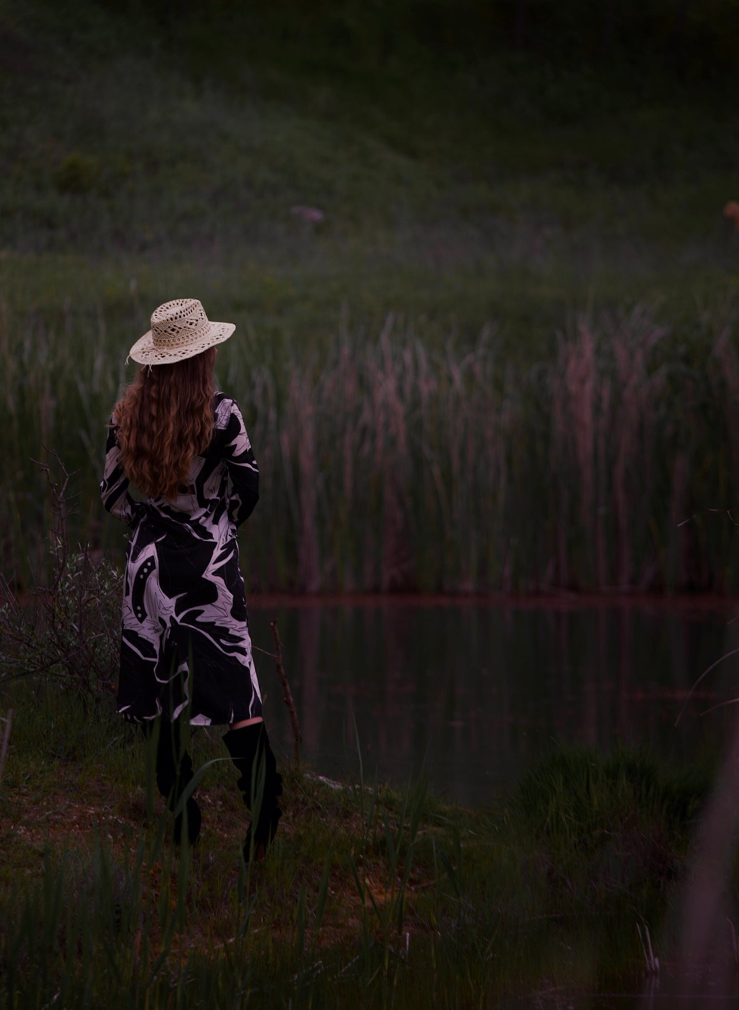 Сламена федора "Wild Flower" madhatter