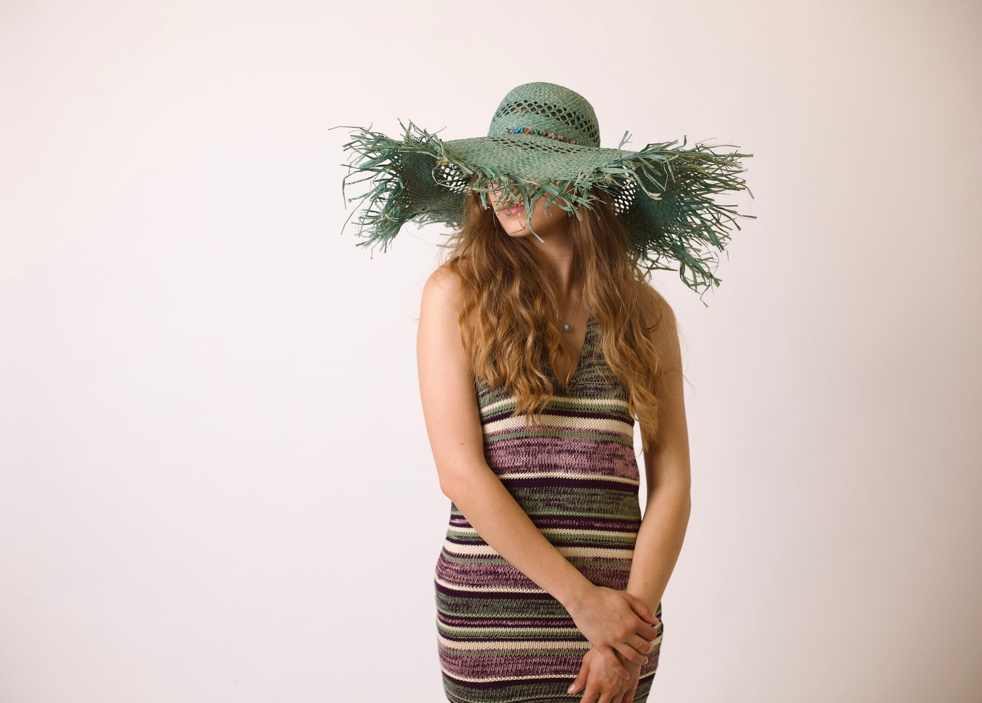 Сламена шапка "Gem Chips" madhatter