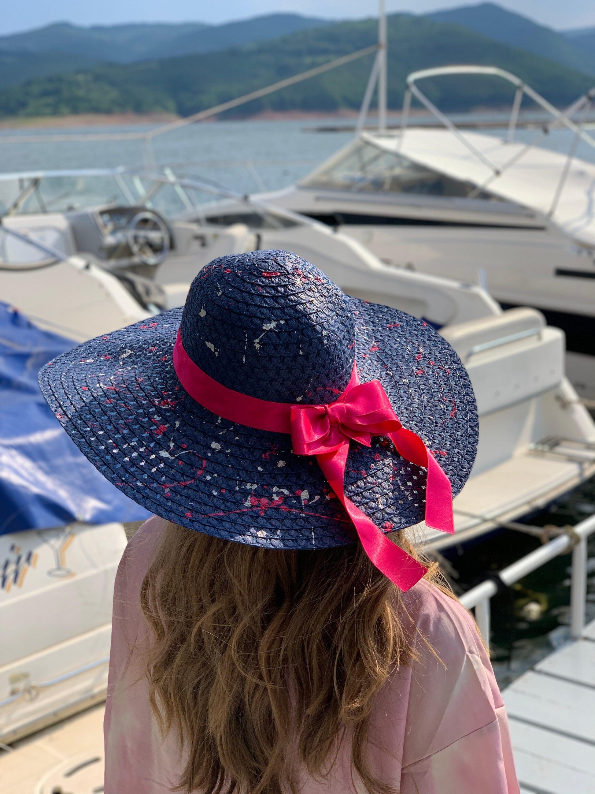 Сламена широка периферия "Earl Gray" madhatter