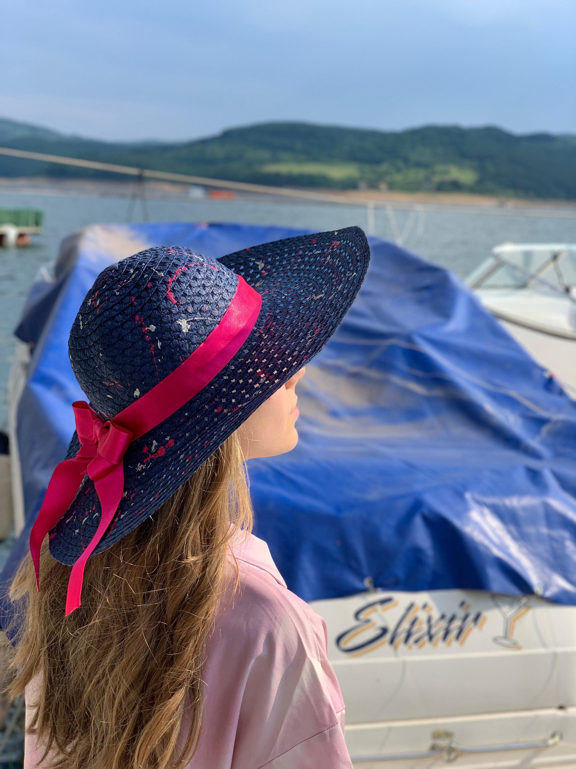 Сламена широка периферия "Earl Gray" madhatter