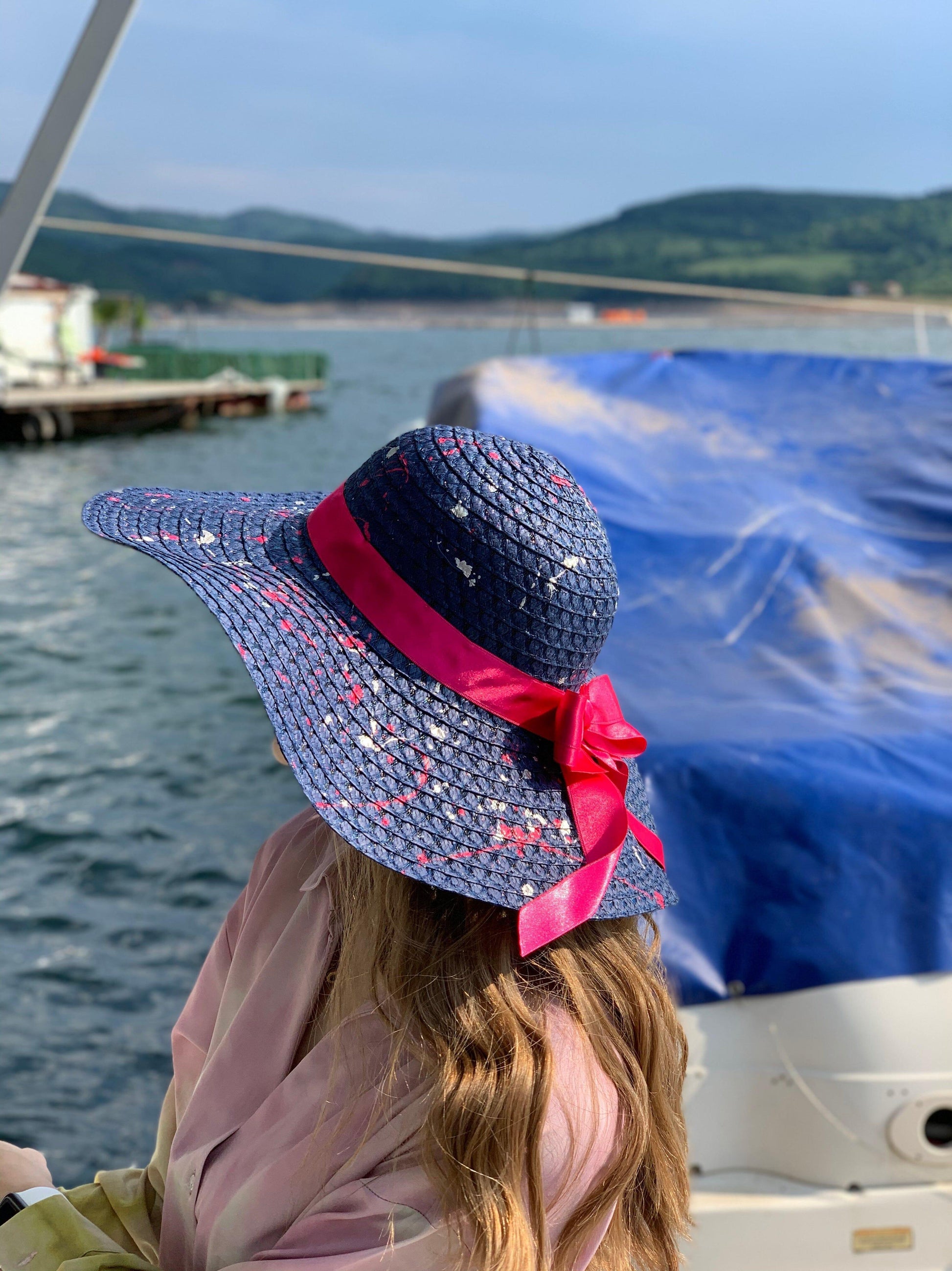 Сламена широка периферия "Earl Gray" madhatter