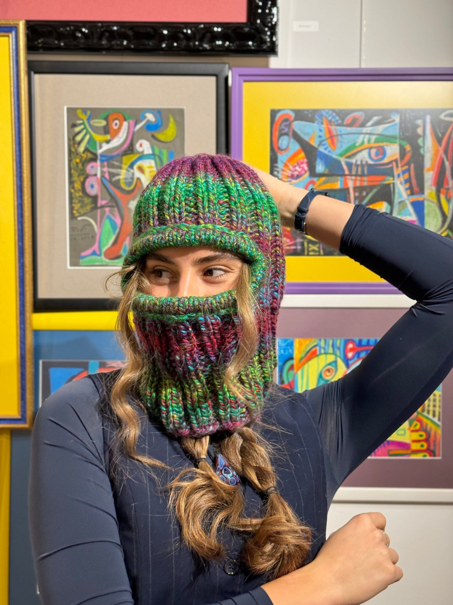 Зимна маска “Among Us 3” winter madhatter