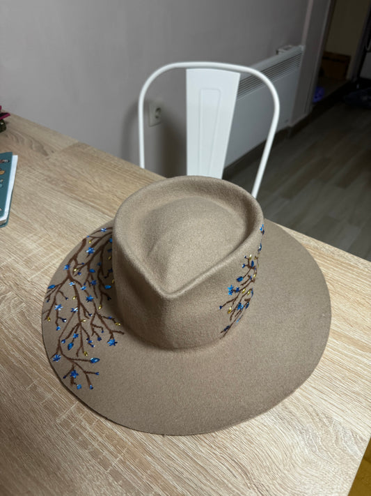 Bluessom Fedora Hat
