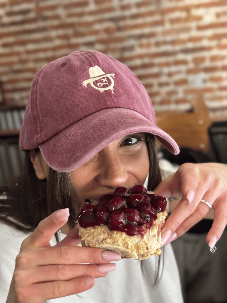 BURGUNDY MAD CAP