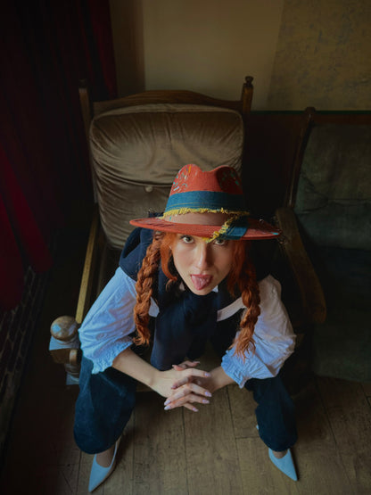 Федора “Denim Match vol.3” Fedora madhatter 