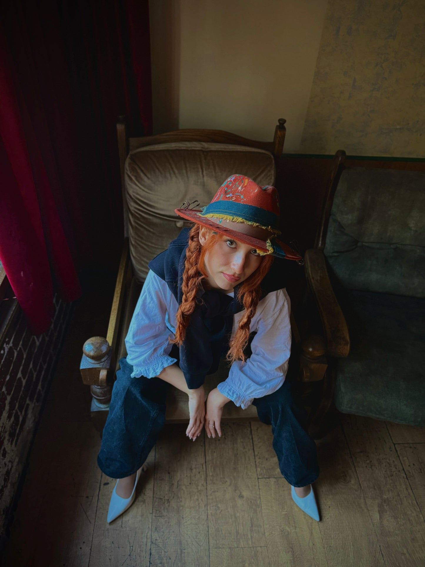 Федора “Denim Match vol.3” Fedora madhatter 
